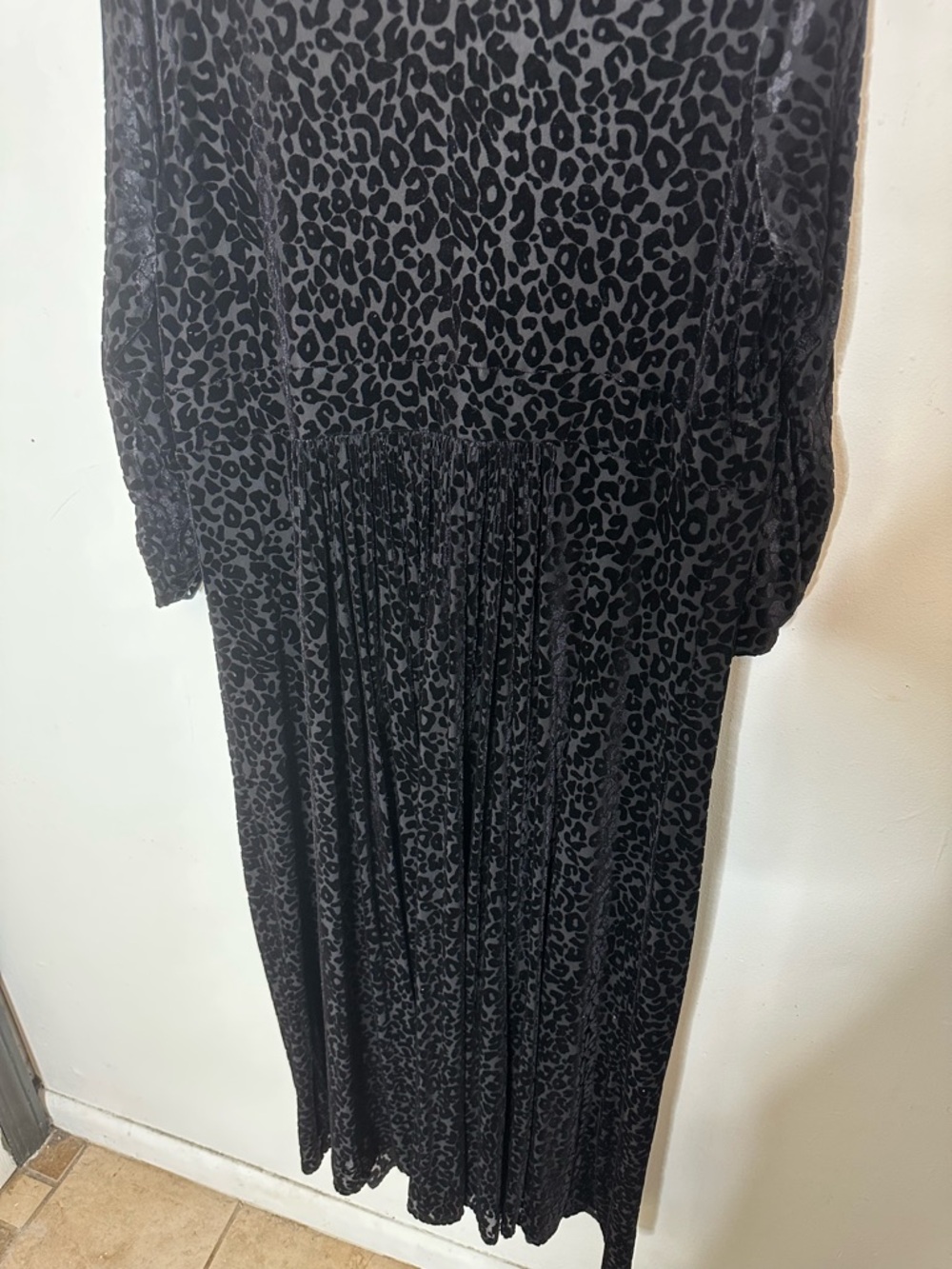 Torrid Leopard Print Velvet Burnout Dress Duster Size 2X - Picture 11 of 11